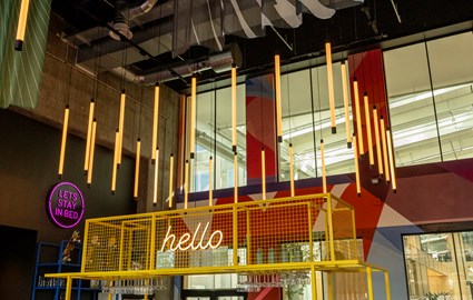 Ibis Styles café og reception