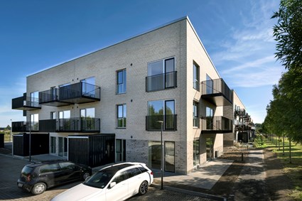 Kejserhaven_boliger_Hillerød_view fra parkering
