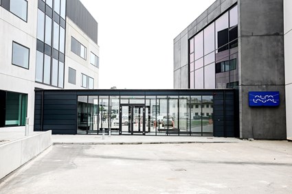 Beta Huset er sammenbygget med det gamle byggeri Alfa Huset